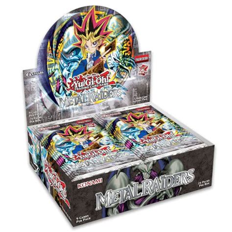 yugioh metal raiders booster box for sale|metal raiders 25th anniversary box.